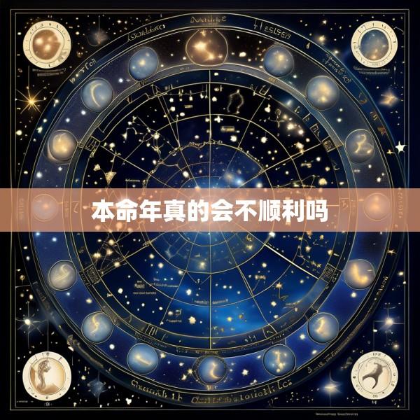 本命年真的会不顺利吗
