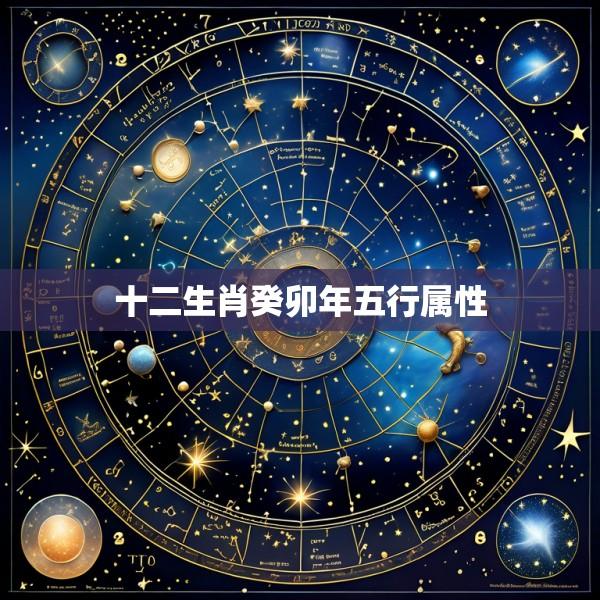 十二生肖癸卯年五行属性