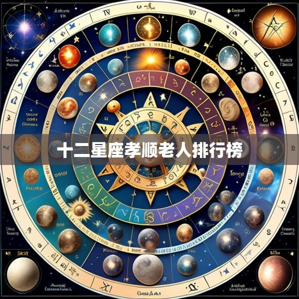 十二星座孝顺老人排行榜