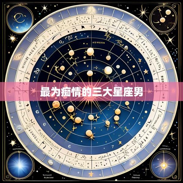 最为痴情的三大星座男