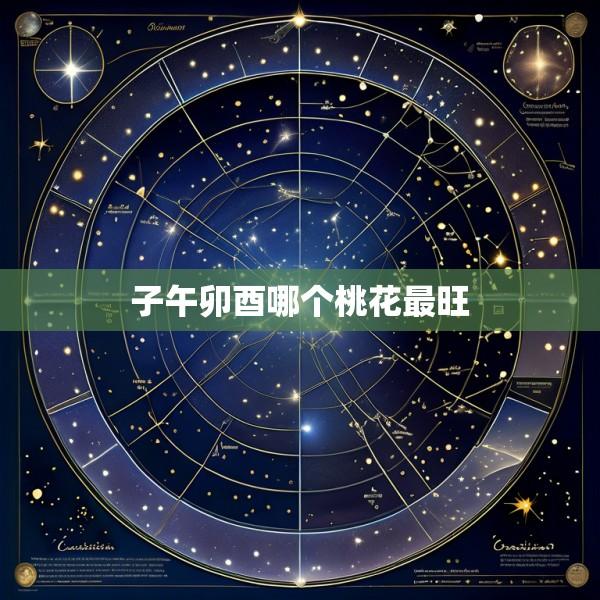 子午卯酉哪个桃花最旺