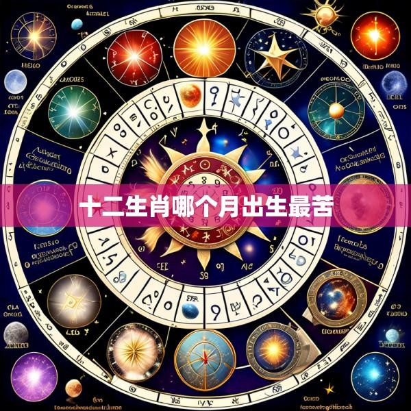 十二生肖哪个月出生最苦