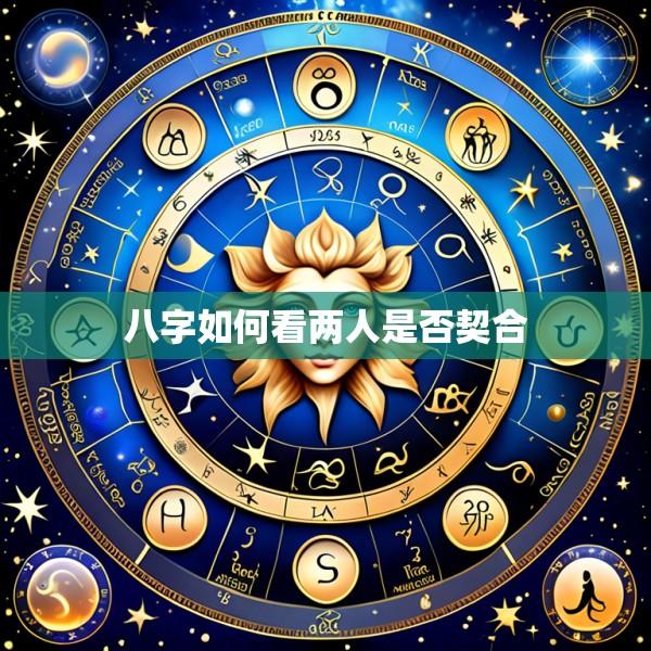 八字如何看两人是否契合
