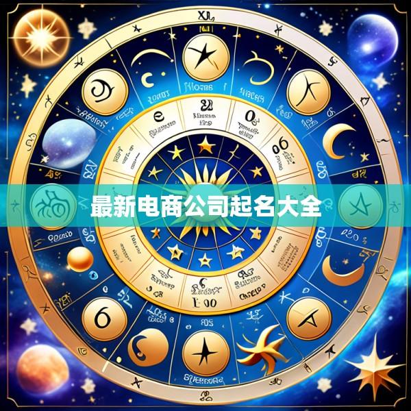 最新电商公司起名大全