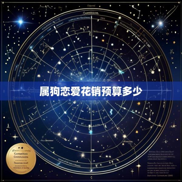 属狗恋爱花销预算多少