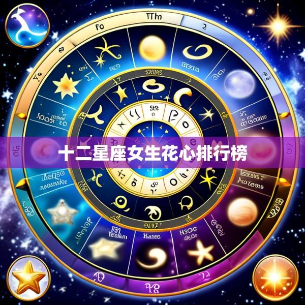 十二星座女生花心排行榜