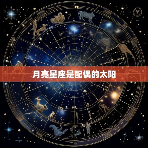 月亮星座是配偶的太阳