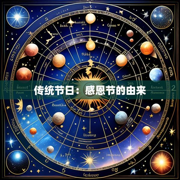 传统节日：感恩节的由来