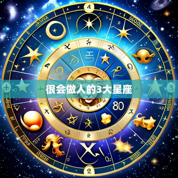 很会做人的3大星座