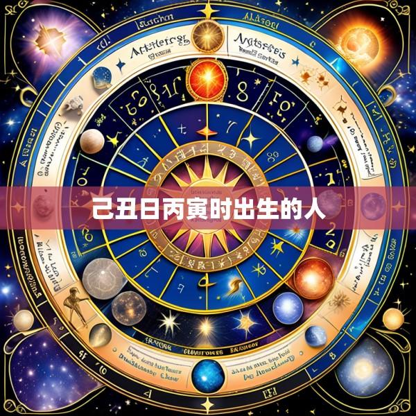 己丑日丙寅时出生的人