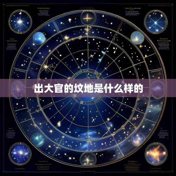 出大官的坟地是什么样的