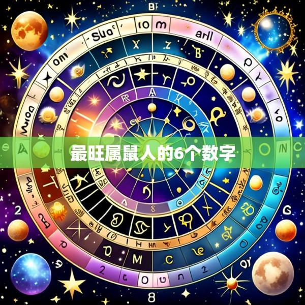 最旺属鼠人的6个数字