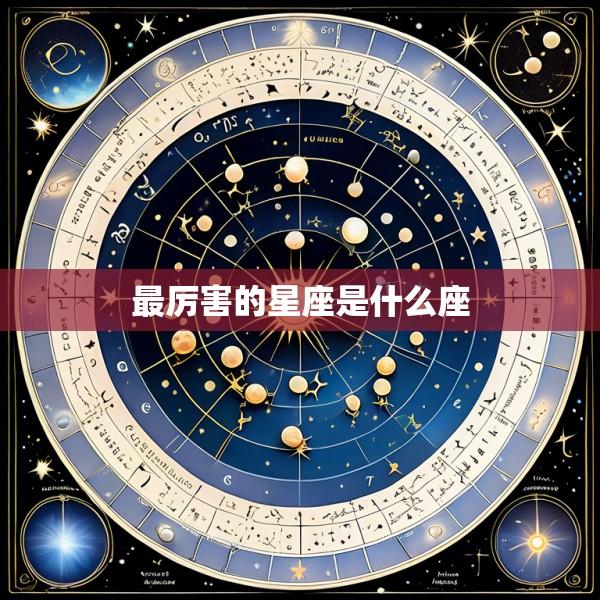 最厉害的星座是什么座