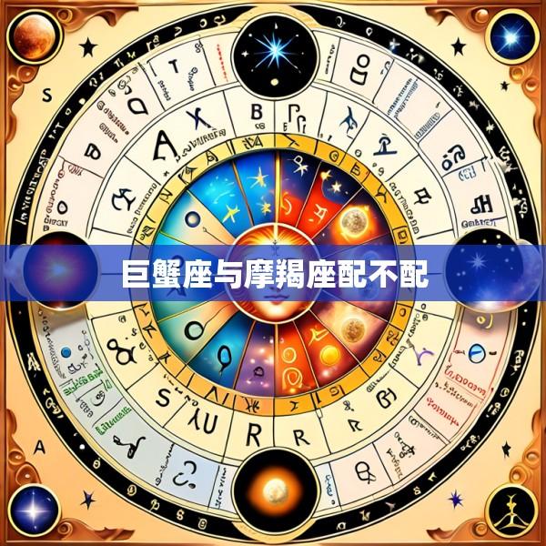 巨蟹座与摩羯座配不配