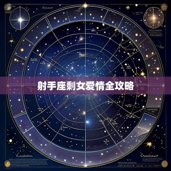 射手座剩女爱情全攻略