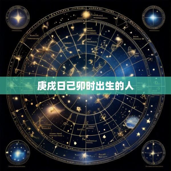 庚戌日己卯时出生的人