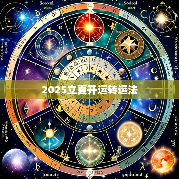 2025立夏开运转运法