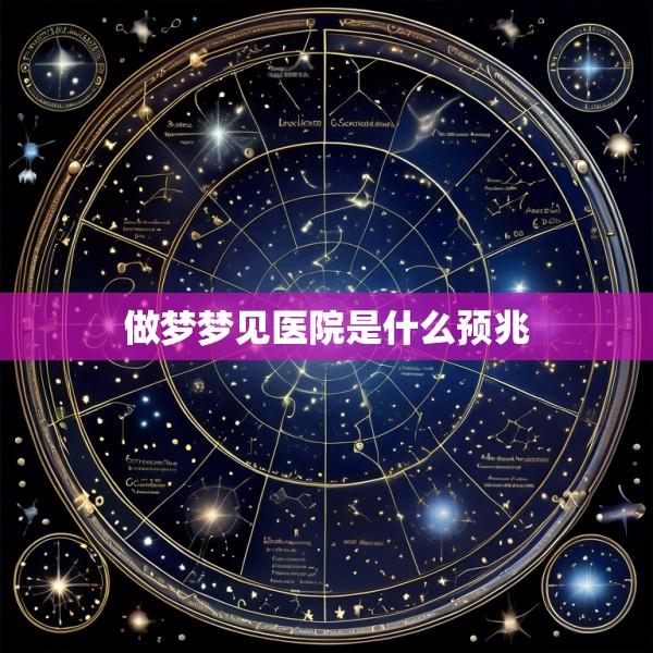 做梦梦见医院是什么预兆