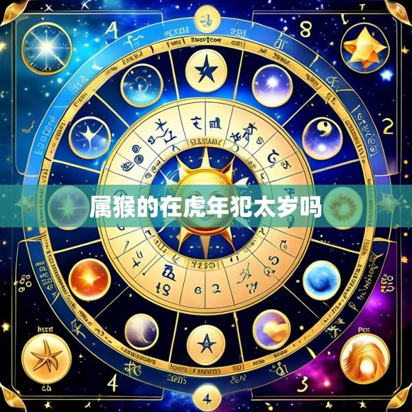 属猴的在虎年犯太岁吗