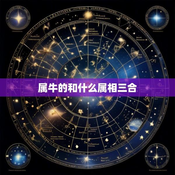 属牛的和什么属相三合