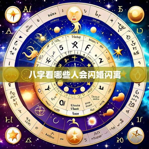 八字看哪些人会闪婚闪离