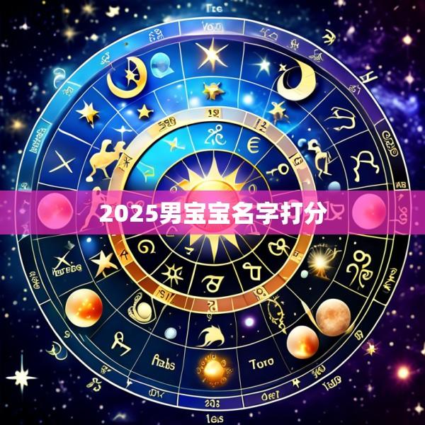2025男宝宝名字打分