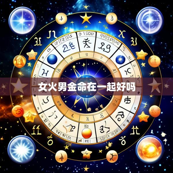女火男金命在一起好吗