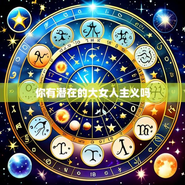 你有潜在的大女人主义吗