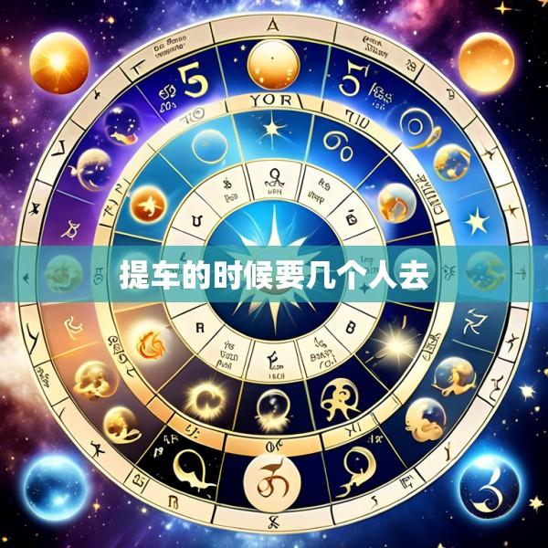 提车的时候要几个人去