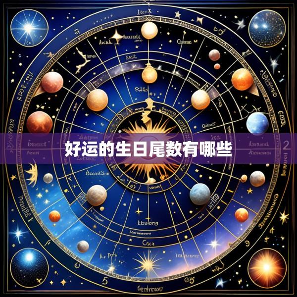 好运的生日尾数有哪些