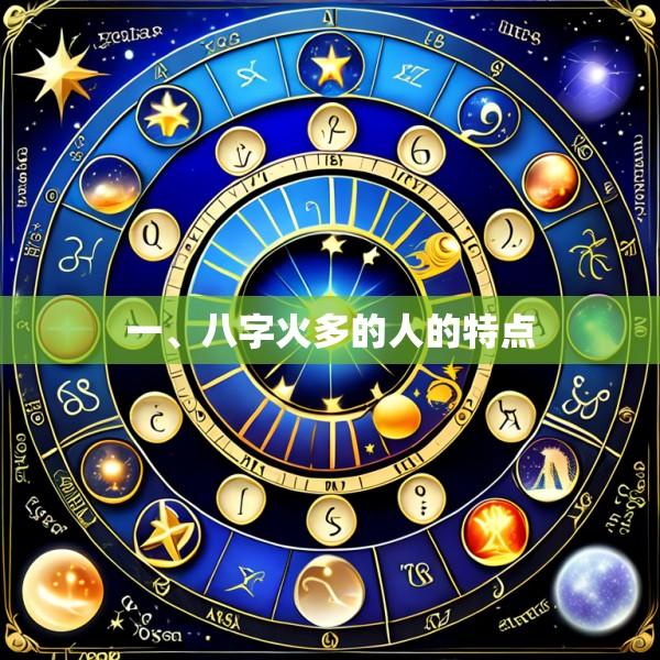一、八字火多的人的特点