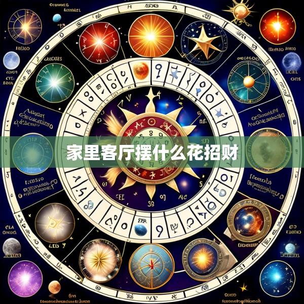 家里客厅摆什么花招财