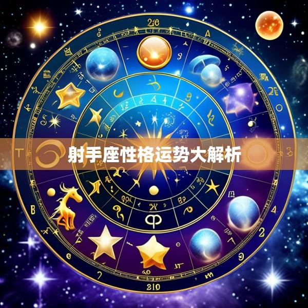 射手座性格运势大解析