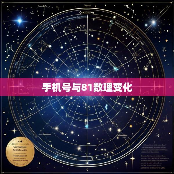 手机号与81数理变化