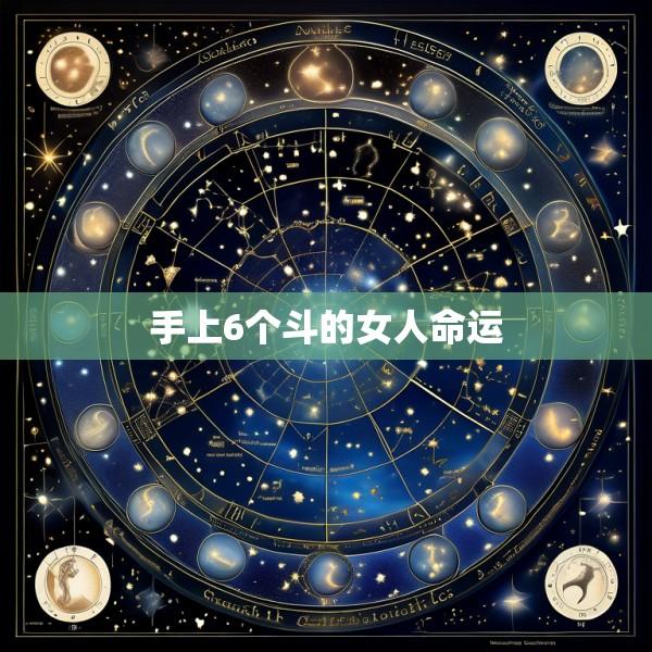 手上6个斗的女人命运