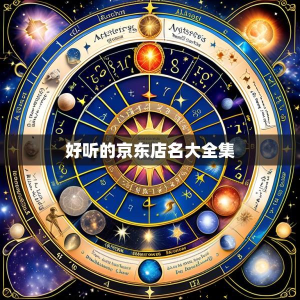 好听的京东店名大全集