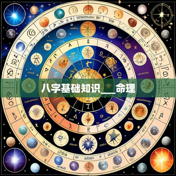 八字基础知识___命理