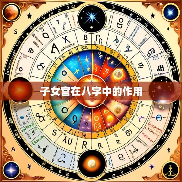子女宫在八字中的作用