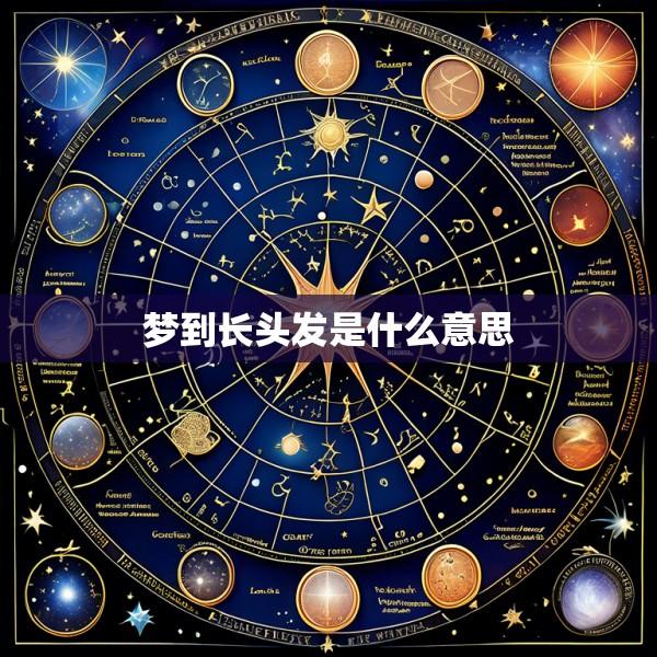 梦到长头发是什么意思