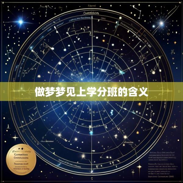 做梦梦见上学分班的含义