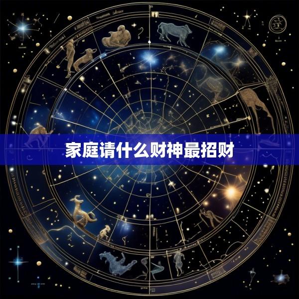 家庭请什么财神最招财