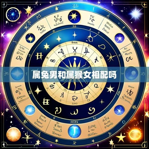 属兔男和属猴女相配吗