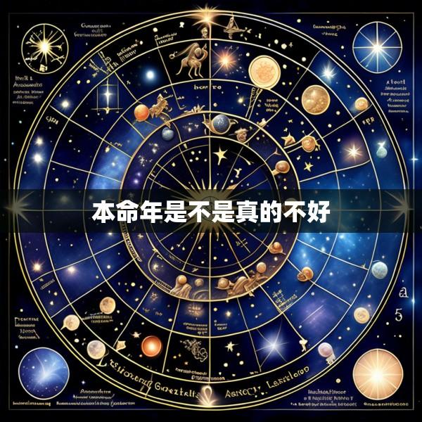 本命年是不是真的不好