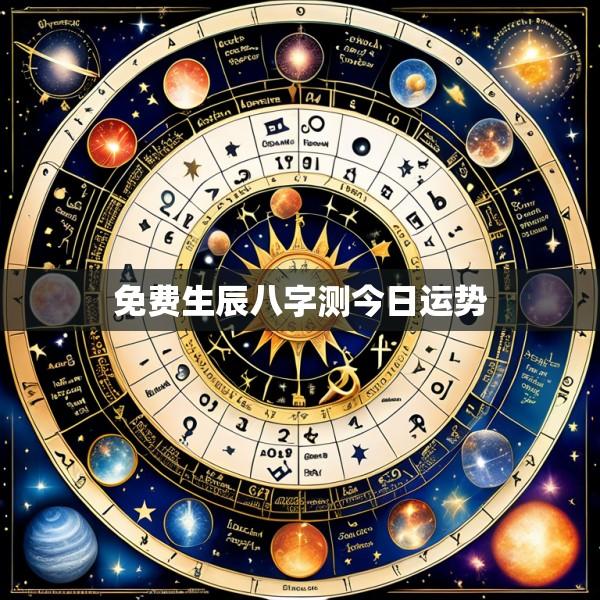 免费生辰八字测今日运势