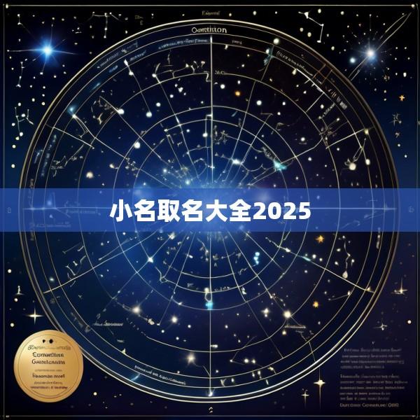 小名取名大全2025
