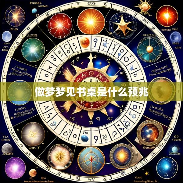 做梦梦见书桌是什么预兆