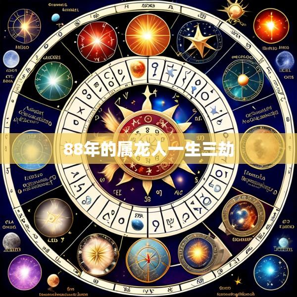 88年的属龙人一生三劫