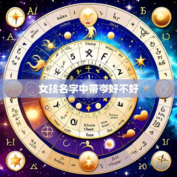 女孩名字中带岑好不好