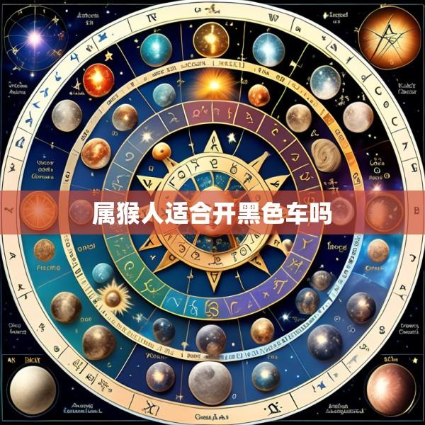 属猴人适合开黑色车吗
