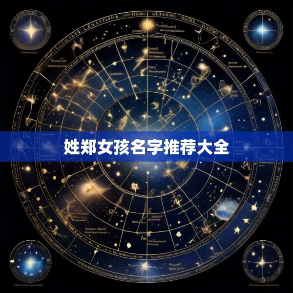 姓郑女孩名字推荐大全